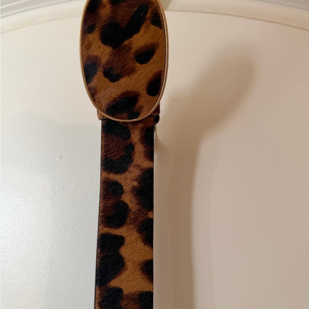 Zara Black Leather Belt